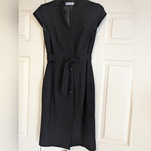 Calvin Klein sz 6 black dress